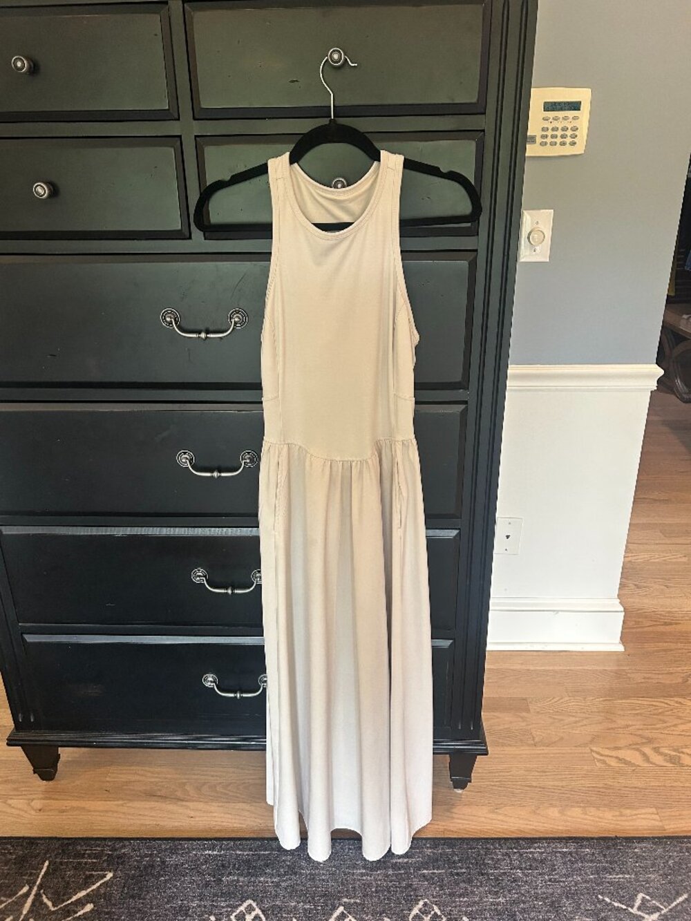 Zella Effortless Cutout Back HyBrid Dress